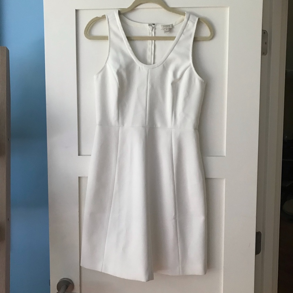 JCREW WHITE DRESS